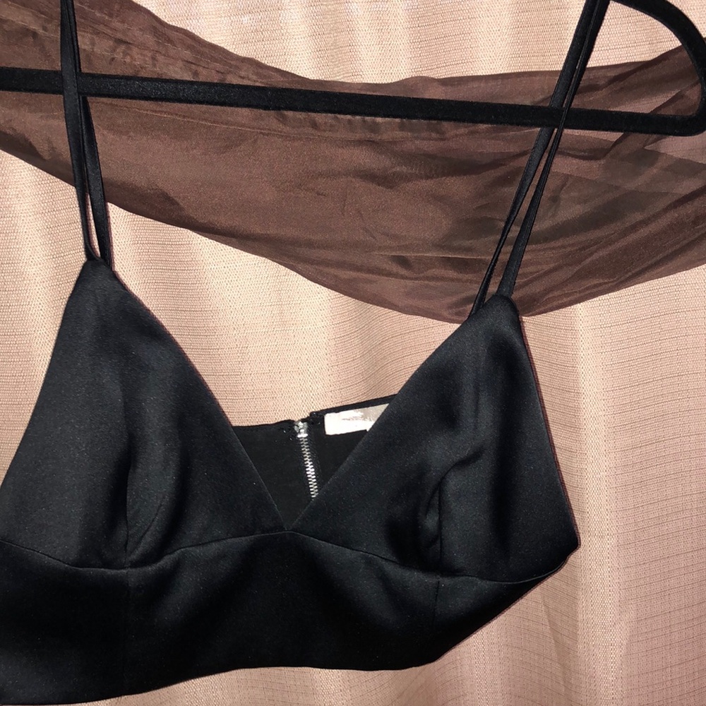 Black bralette